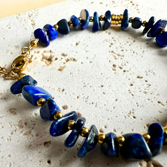 Lapis Lazuli Natural Stone Bracelet