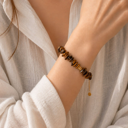 Tiger’s Eye Natural Stone Bracelet