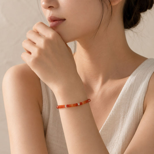Red Agate Bracelet
