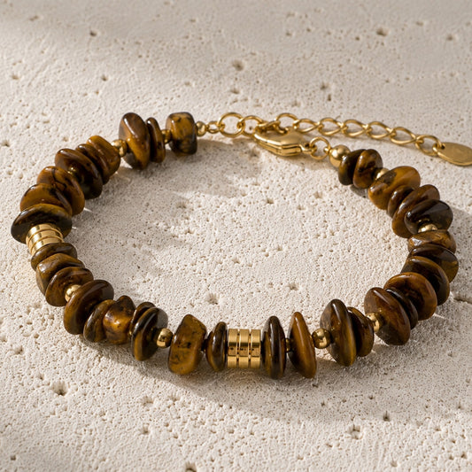 Tiger’s Eye Natural Stone Bracelet